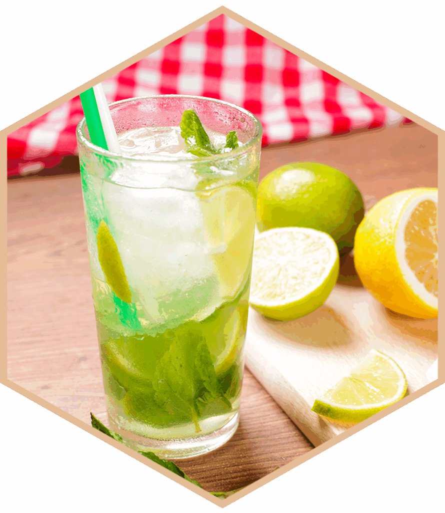 Limonade maison citron vert